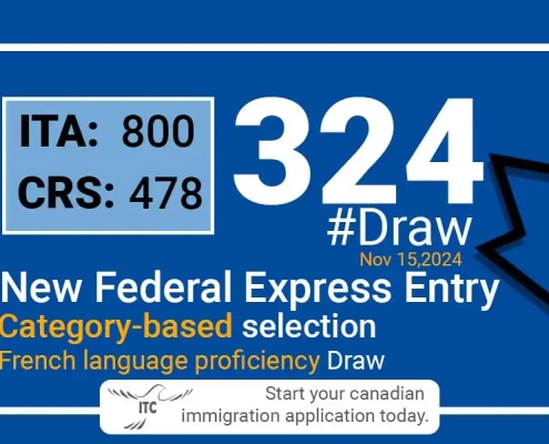 Latest Express Entry Category-based selection 2024 Draw 314