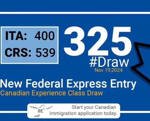 Latest Express Entry Draw Results 2024 Minimum CRS and ITA for Draw 325