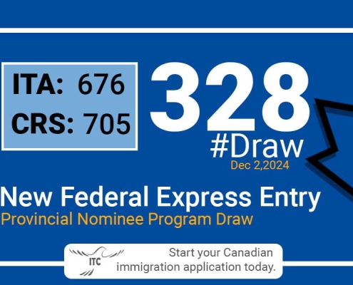 Latest Express Entry Draw Results 2024 Minimum CRS and ITA for Draw 328